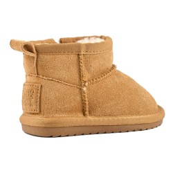 COLORS OF CALIFORNIA STIVALE BABY IN PELLE SCAMOSCIATA TAN