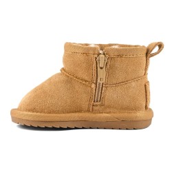 COLORS OF CALIFORNIA STIVALE BABY IN PELLE SCAMOSCIATA TAN