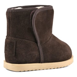 COLORS OF CALIFORNIA STIVALE BABY IN PELLE SCAMOSCIATA CHOCOLATE