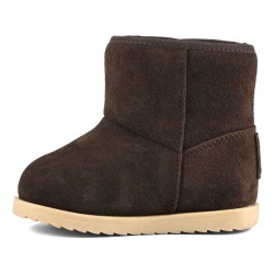 COLORS OF CALIFORNIA STIVALE BABY IN PELLE SCAMOSCIATA CHOCOLATE