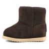COLORS OF CALIFORNIA STIVALE BABY IN PELLE SCAMOSCIATA CHOCOLATE
