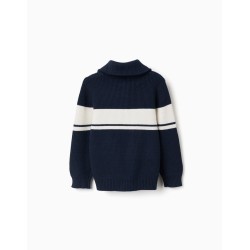 ZY MAGLIONE MEZZA ZIP BOY