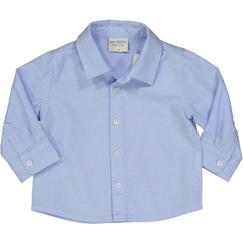 MINI BIRBA CAMICIA OXFORD BABY BOY