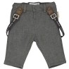 MINI BIRBA PANTALONE GREY CON BRETELLA BABY BOY